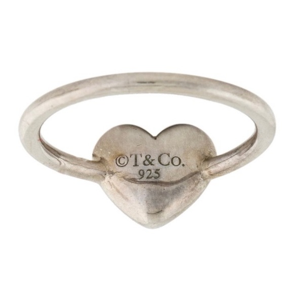 Authentic Tiffany & Co.  Necklace pendant and ring. - Picture 5 of 7